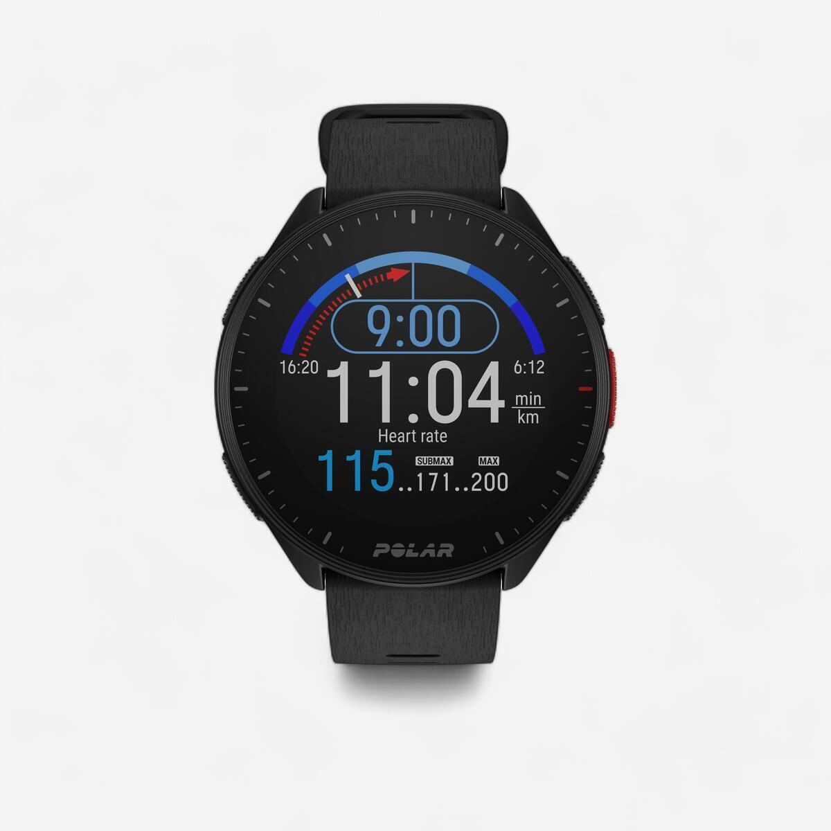 Test de la montre gps polar pacer noire chez Decathlon